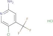 5-chloro-4-(trifluoromethyl)pyridin-2-amine;hydrochloride