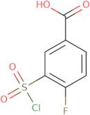 3-chlorosulfonyl-4-fluorobenzoic Acid