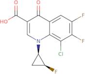 8-chloro-6,7-difluoro-1-[(1r,2s)-2-fluorocyclopropyl]-4-oxoq