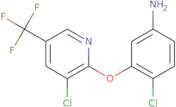 4-chloro-3-[3-chloro-5-(trifluoromethyl)pyridin-2-yl]oxyanil