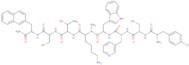 H-p-Chloro-Phe-D-Cys-b-(3-pyridyl)-Ala-D-Trp-N-Me-Lys-Thr-Cys-2-Nal-NH2 trifluoroacetate salt (Disulfide bond)