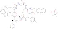 H-p-Chloro-Phe-D-Cys-b-(3-pyridyl)-Ala-D-Trp-Lys-tBu-Gly-Cys-2-Nal-NH2 trifluoroacetate salt (Disulfide bond)