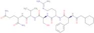 Cyclohexylacetyl-Phe-Arg-Ser-Val-Gln-NH2 trifluoroacetate salt