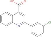 2-(3-Chlorophenyl)quinoline-4-carboxylic acid