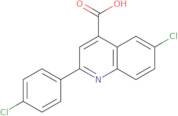 6-Chloro-2-(4-chlorophenyl)quinoline-4-carboxylic acid