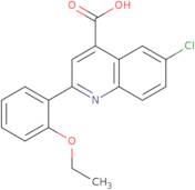 6-Chloro-2-(2-ethoxyphenyl)quinoline-4-carboxylic acid