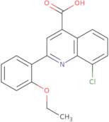 8-Chloro-2-(2-ethoxyphenyl)quinoline-4-carboxylic acid