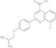 8-Chloro-2-(4-isobutoxyphenyl)quinoline-4-carboxylic acid