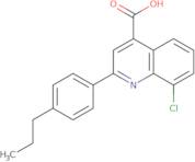 8-Chloro-2-(4-propylphenyl)quinoline-4-carboxylic acid