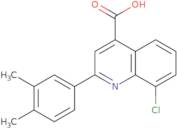 8-Chloro-2-(3,4-dimethylphenyl)quinoline-4-carboxylic acid