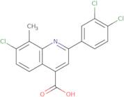 7-Chloro-2-(3,4-dichlorophenyl)-8-methylquinoline-4-carboxylic acid