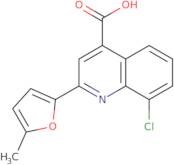 8-Chloro-2-(5-methyl-2-furyl)quinoline-4-carboxylic acid