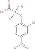 2-(2-Chloro-4-nitrophenoxy)-2-methylpropanoic acid