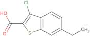 3-Chloro-6-ethyl-1-benzothiophene-2-carboxylic acid