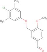 3-[(4-Chloro-3,5-dimethylphenoxy)methyl]-4-methoxybenzaldehyde