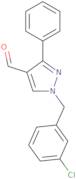 1-(3-Chlorobenzyl)-3-phenyl-1H-pyrazole-4-carbaldehyde