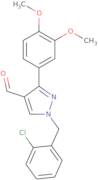 1-(2-Chlorobenzyl)-3-(3,4-dimethoxyphenyl)-1H-pyrazole-4-carbaldehyde