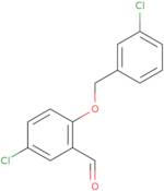 5-Chloro-2-[(3-chlorobenzyl)oxy]benzaldehyde