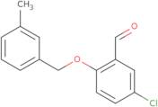 5-Chloro-2-[(3-methylbenzyl)oxy]benzaldehyde