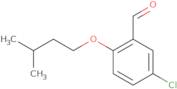 5-Chloro-2-(3-methylbutoxy)benzaldehyde