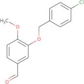 3-[(4-Chlorobenzyl)oxy]-4-methoxybenzaldehyde