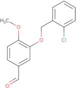 3-[(2-Chlorobenzyl)oxy]-4-methoxybenzaldehyde