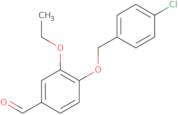 4-[(4-Chlorobenzyl)oxy]-3-ethoxybenzaldehyde