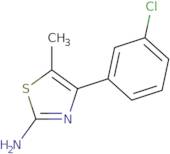 4-(3-Chlorophenyl)-5-methyl-1,3-thiazol-2-amine