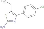 4-(4-Chlorophenyl)-5-ethyl-1,3-thiazol-2-amine