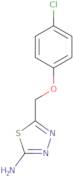 5-[(4-Chlorophenoxy)methyl]-1,3,4-thiadiazol-2-amine