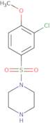 1-[(3-Chloro-4-methoxyphenyl)sulfonyl]piperazine