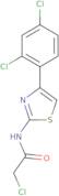 2-Chloro-N-[4-(2,4-dichlorophenyl)-1,3-thiazol-2-yl]acetamide