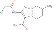 2-[(Chloroacetyl)amino]-6-methyl-4,5,6,7-tetrahydro-1-benzothiophene-3-carboxamide