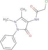 2-Chloro-N-(1,5-dimethyl-3-oxo-2-phenyl-2,3-dihydro-1H-pyrazol-4-yl)acetamide