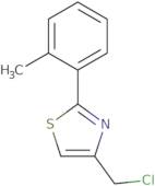 4-(Chloromethyl)-2-(2-methylphenyl)-1,3-thiazole