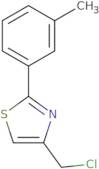 4-(Chloromethyl)-2-(3-methylphenyl)-1,3-thiazole