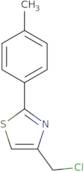 4-(Chloromethyl)-2-(4-methylphenyl)-1,3-thiazole