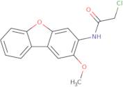 2-Chloro-N-(2-methoxydibenzo[b,d]furan-3-yl)acetamide