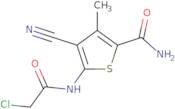 5-[(Chloroacetyl)amino]-4-cyano-3-methylthiophene-2-carboxamide