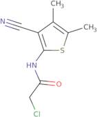 2-Chloro-N-(3-cyano-4,5-dimethylthien-2-yl)acetamide