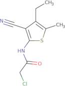 2-Chloro-N-(3-cyano-4-ethyl-5-methylthien-2-yl)acetamide