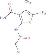 2-[(Chloroacetyl)amino]-4,5-dimethylthiophene-3-carboxamide