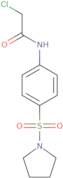 2-Chloro-N-[4-(pyrrolidin-1-ylsulfonyl)phenyl]acetamide