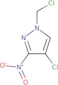 4-Chloro-1-(chloromethyl)-3-nitro-1H-pyrazole