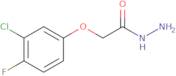 2-(3-Chloro-4-fluorophenoxy)acetohydrazide