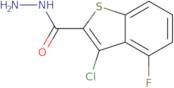 3-Chloro-4-fluoro-1-benzothiophene-2-carbohydrazide