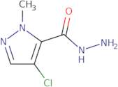 4-Chloro-1-methyl-1H-pyrazole-5-carbohydrazide