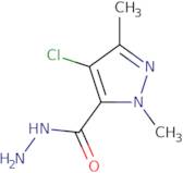 4-Chloro-1,3-dimethyl-1H-pyrazole-5-carbohydrazide