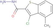 3-Chloro-4-methyl-1-benzothiophene-2-carbohydrazide