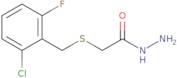 2-[(2-Chloro-6-fluorobenzyl)thio]acetohydrazide